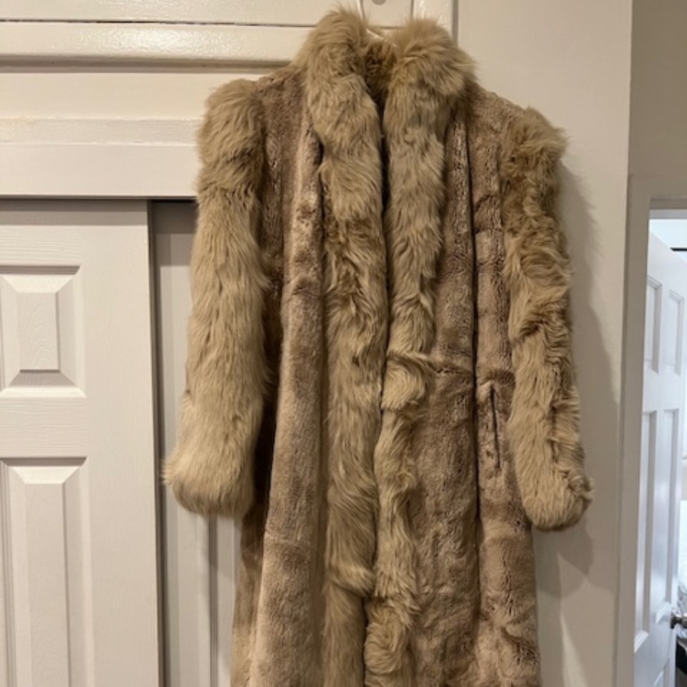 Fur Long Women's Coat
